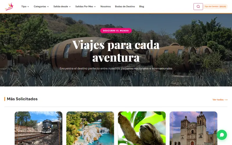 Captura de miagencia.travel